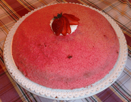 Mousse alla fragola