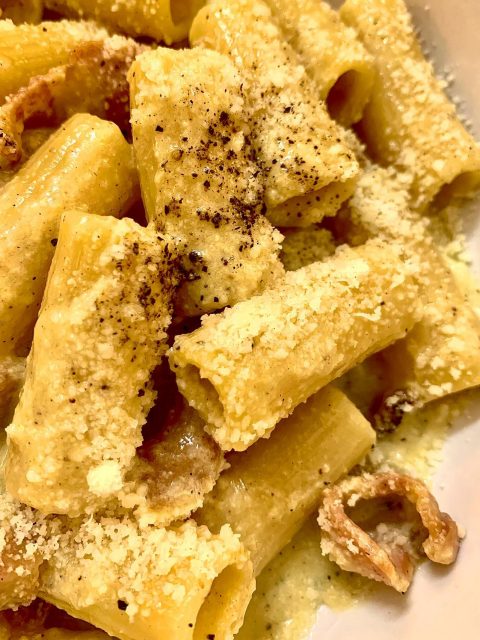 Rigatoni alla Carbonara